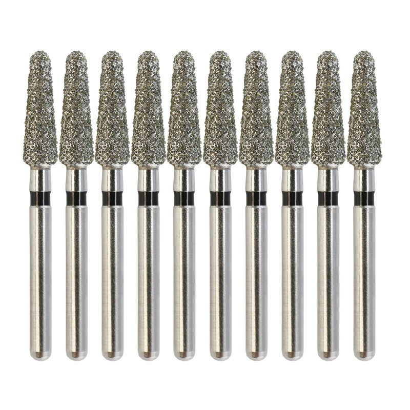 Multi-Use Dental Diamond Burs Round End Taper FG 856/025SC Super Coarse Grit