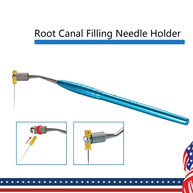 Dental Endodontic File Holder K-Files Handle Hand Use Root Canal Clip Teeth Endo gallery