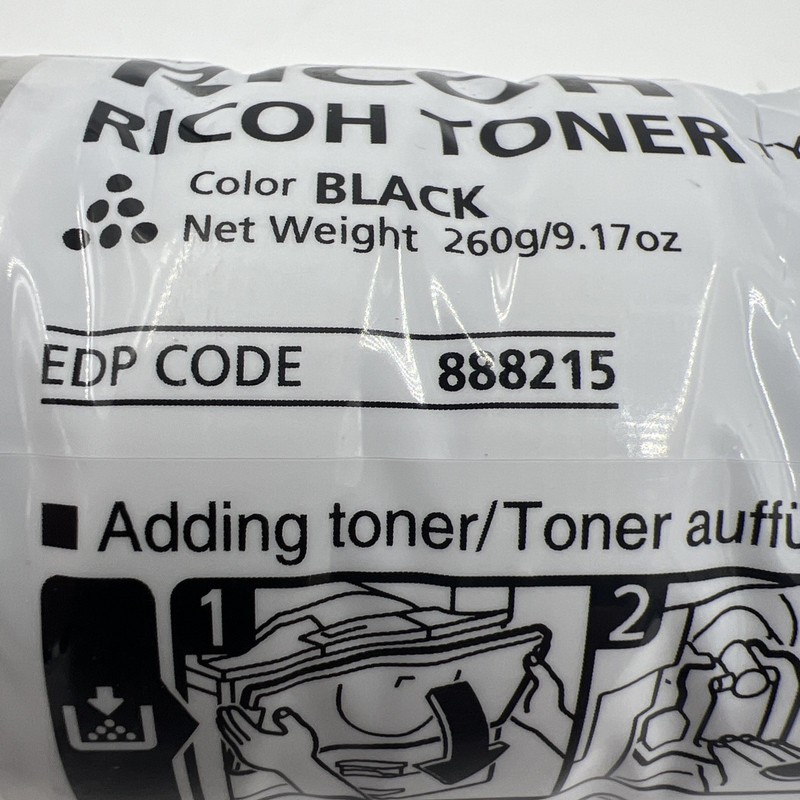 RICOH Toner Cartridge 1130d 9,000 Page Yield Black 888215 ONE gallery