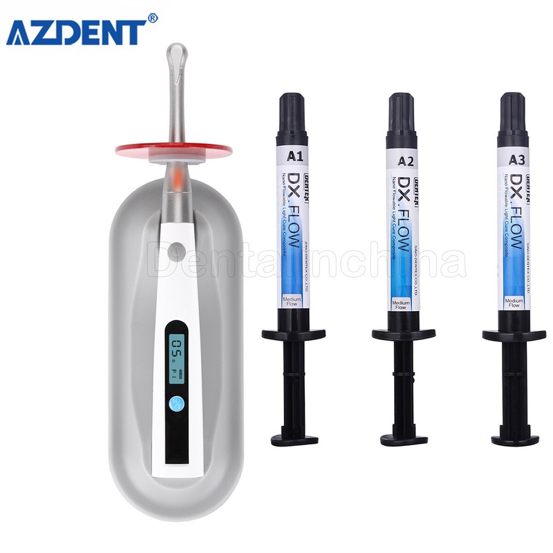 Dentex Dental Flowable Light Cure Composite Resin Medium Flow / 1S Curing Light gallery