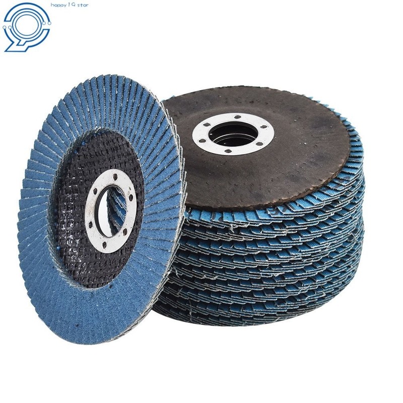 New 4.5In X 7/8In 40 Grit T29 Premium Zirconia Flap Disc Sanding Grinding 10Pcs gallery