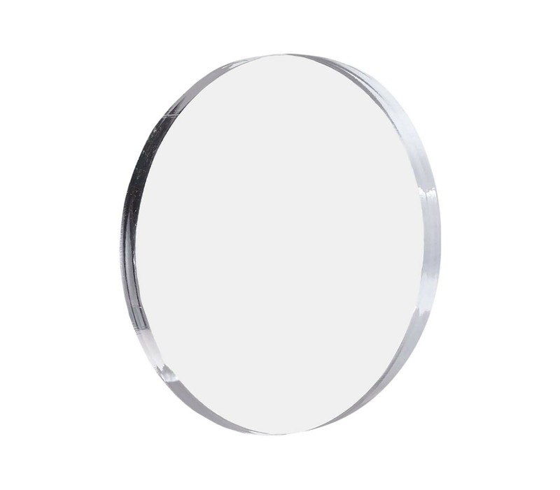 5″ Clear Acrylic Disc 1/8″ Crafts Art Circle Round Plexiglass for DIY Project