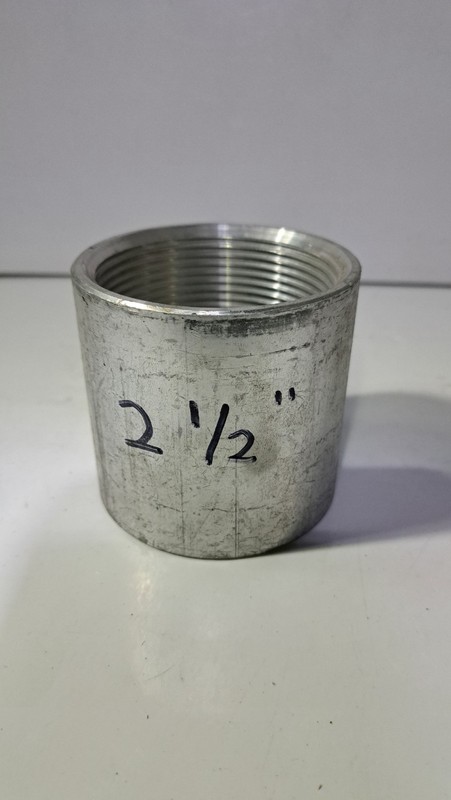 Threaded Conduit Pipe Couplings 2½» Threaded All The Way Through,New Open Box