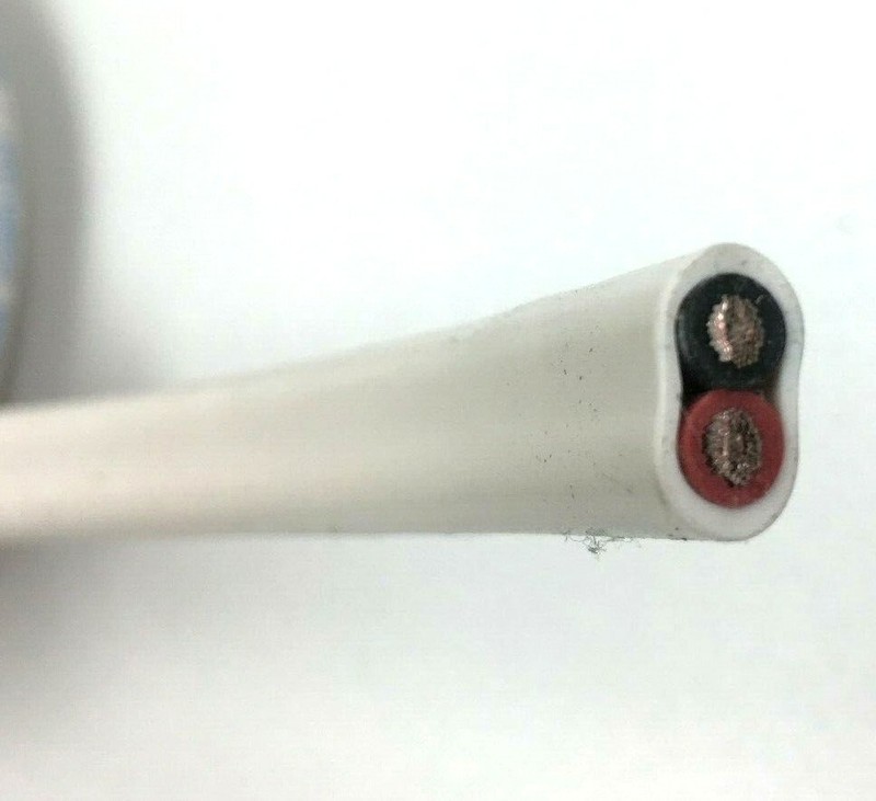 12/2 AWG Gauge Marine Grade Wire, Boat Cable, Tinned Copper, Flat Red/Black gallery