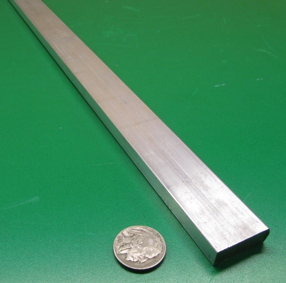 6063 T5 Aluminum Bar, 3/8" (.375") Thick x 1.0" Wide x 48" Length gallery