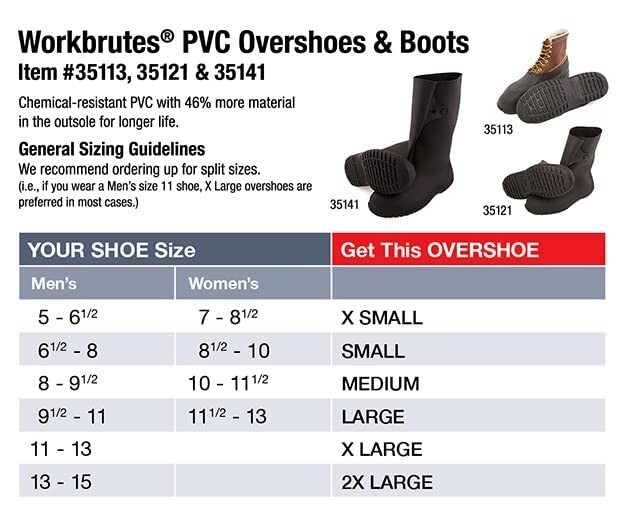 35141 PVC Rubber Waterproof OVER WORK BOOTS Mud Rain Snow Hunting Galoshes XLG gallery