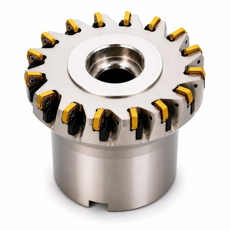 45 Degree Indexable Face Milling Cutter for SN1206 Inserts, CNC Mill Cutter Body
