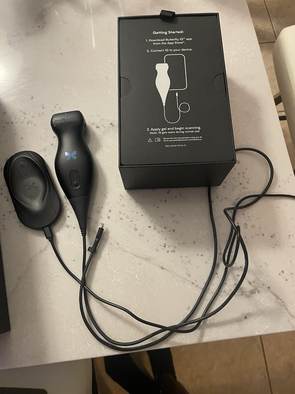 Butterfly IQ Handheld Portable Ultrasound with Lightning Cable