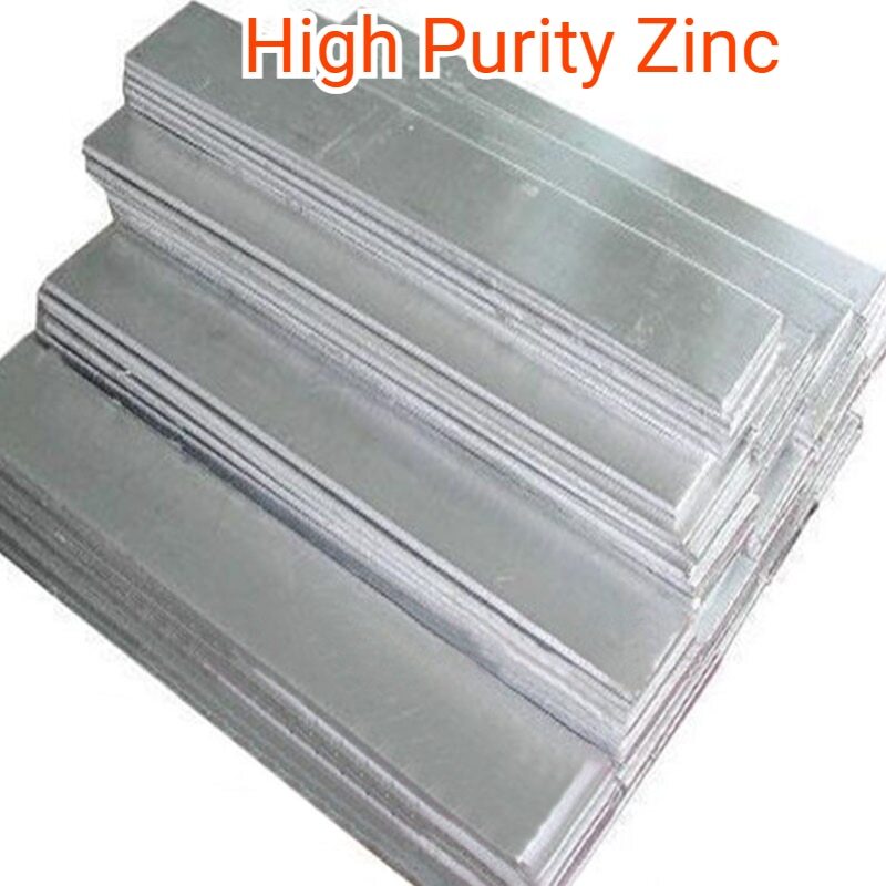 High Purity Zinc Sheet Strip Bar Metal Zn Plate Foil DIY Tool CNC Customizable