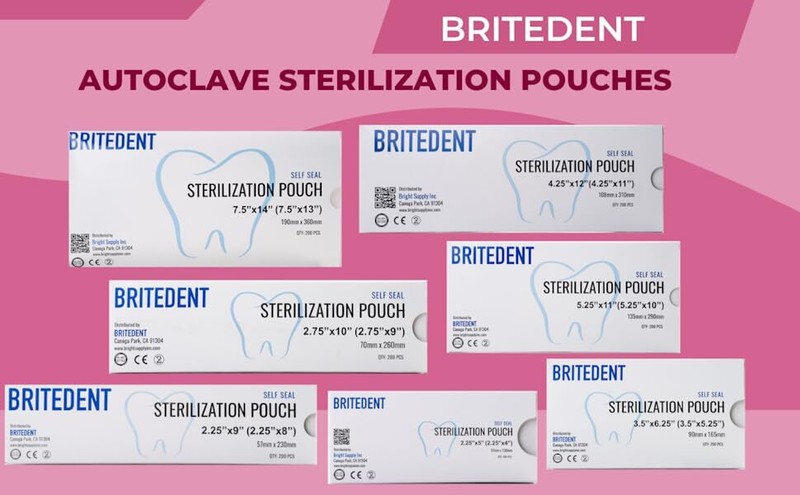 Self Seal Sterilization Pouches - Autoclave Sterilizer Bags 12 x 19 Tattoo gallery