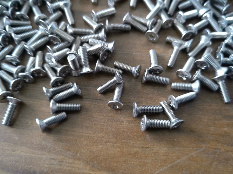 @700 Phillips Flat Stainless Steel M2.5-0.45x8mm ISO 7046 Free US Shipping gallery