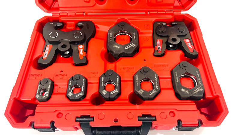 Milwaukee 1/2″-2″ CTS-V Pivoting Press Ring Kit 49-16-2692X for M18 Press Tool