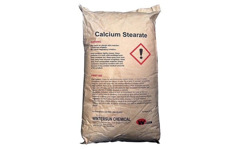Calcium Stearate [CAS_1592-23-0] [C36H70CaO4] White powder 44.1 LB