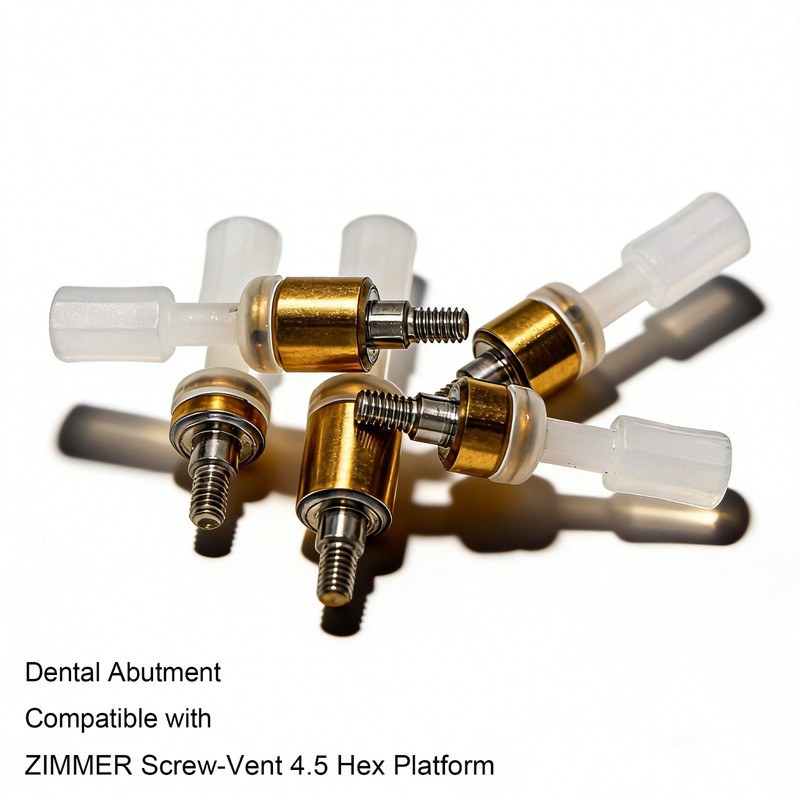 Titanium Dental locator Attachment abutment for Zimmer TSV Inter Hex 3.5/4.5mm gallery