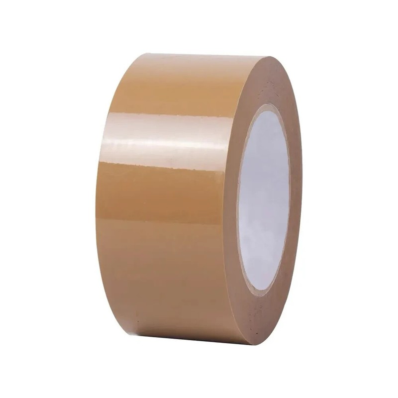Up to 24 Rolls 3" x 110 Yard Tan/Brown Carton Sealing Packing Shipping Box Tape gallery