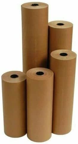 15″ 40 # 900′ Brown Kraft Paper Roll Shipping Wrapping Cushioning Void Fill
