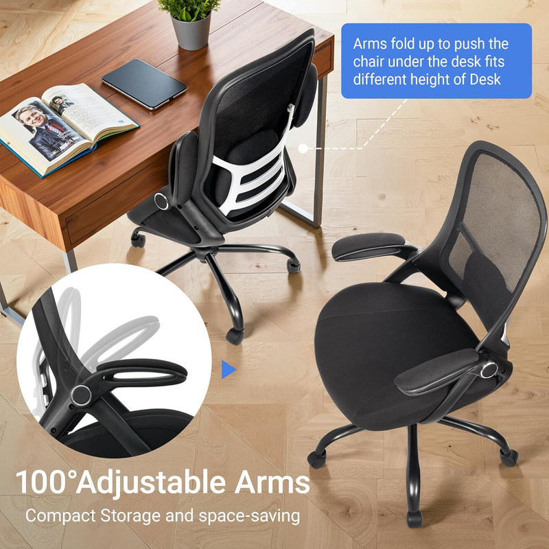 Big and Tall 400Lbs Heavy Duty Office Chair, 5" Thickened Seat Ergonomic Desk Ch gallery