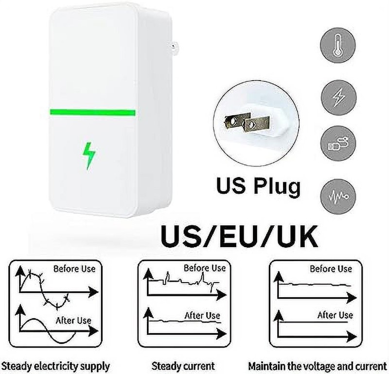Power Plug Pro Energy Saver, Electricity Saving Box 90V-250V 30KW (6pcs) gallery