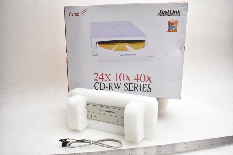 Artec Just Link CD-Writer 24x10x40x WRA-OA40 Power Supply Internal Disc Drive
