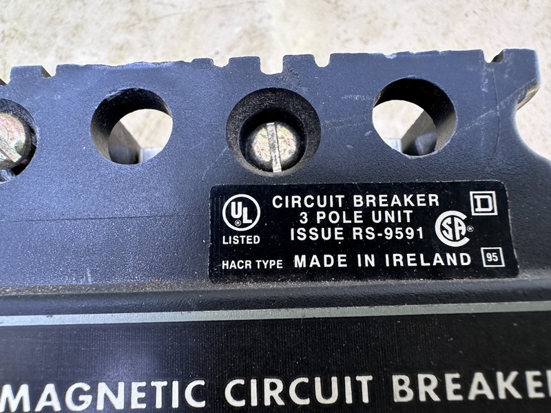 SQUARE D Thermal Magnetic Circuit Breaker FAL34060 60 Amp gallery