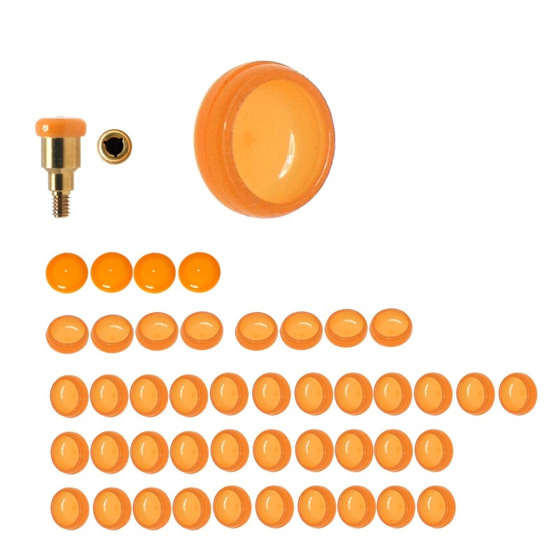 US Overdenture Locator Abutment Removable Male Cap Inserts Standard/Extended Set gallery