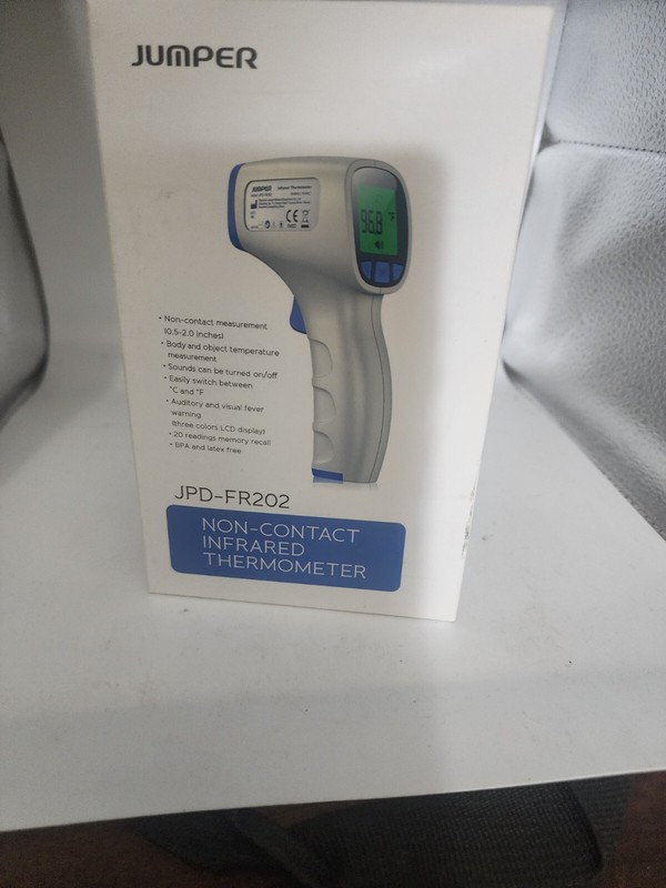 New Jumper JPD-FR202: Non-Contact Forehead Infrared Thermometer – FREE SHIPPING