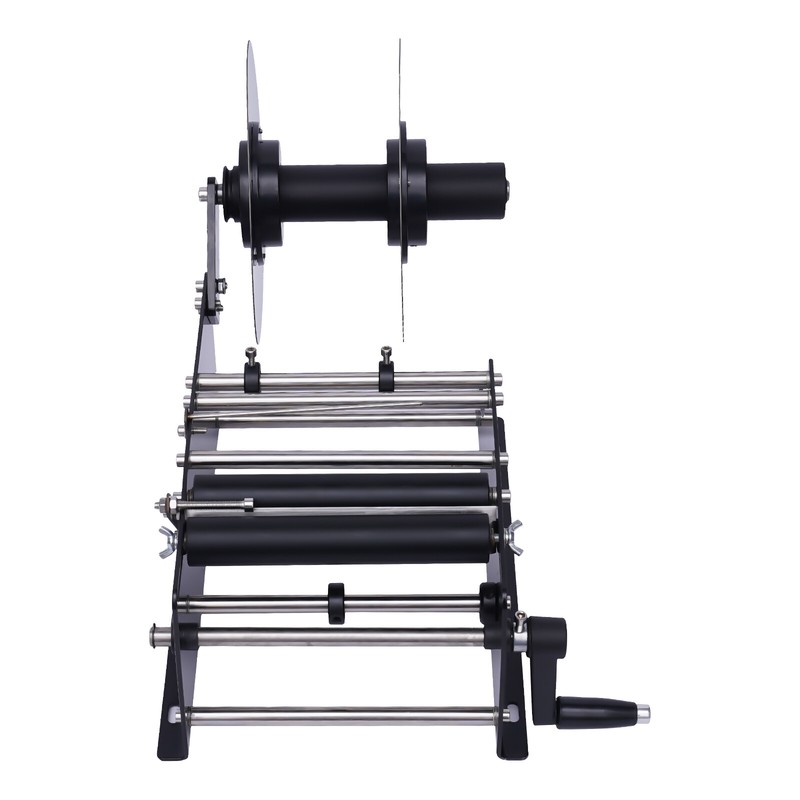 Manual Round Bottle Labelling Machine Plastic Glass Bottle Label Applicator USA gallery