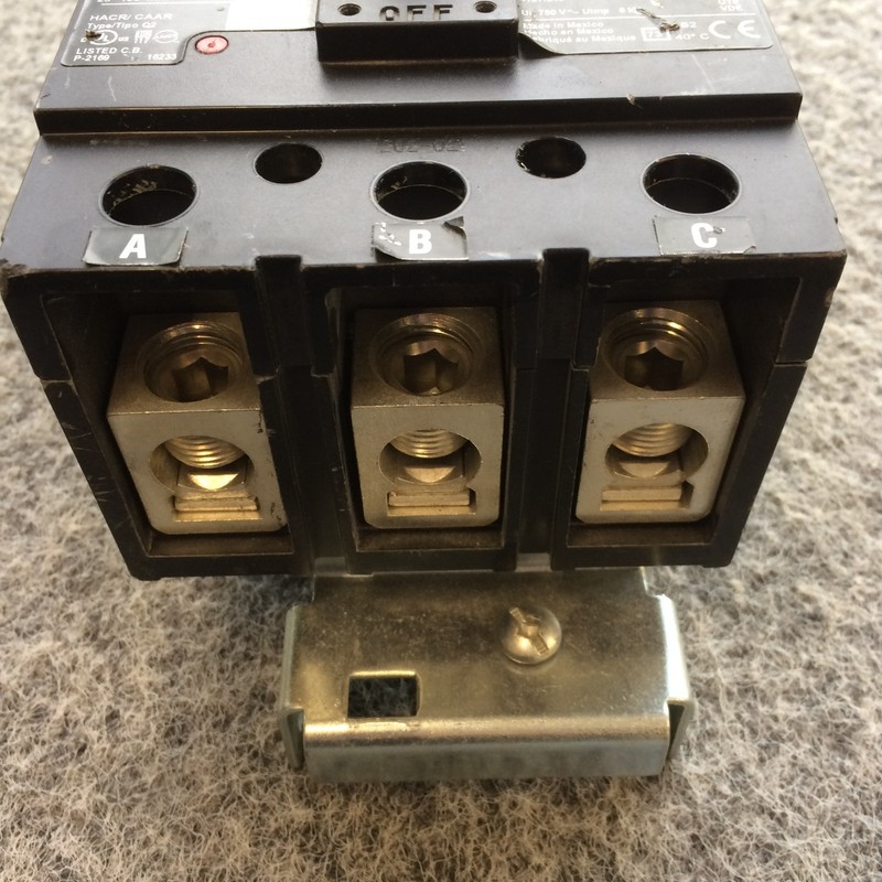 Square D QDA32100 I-Line Circuit Breaker 100A 240V 3P 3PH Type QD 100 Amp 3 Pole gallery