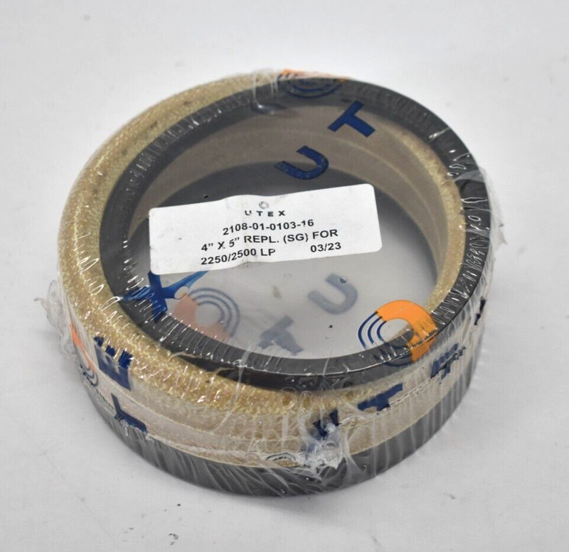 Utex 4″ x 5″ Replacement Set Pressure Rings SSF Gold 40000 PSI 2108-01-0103-16