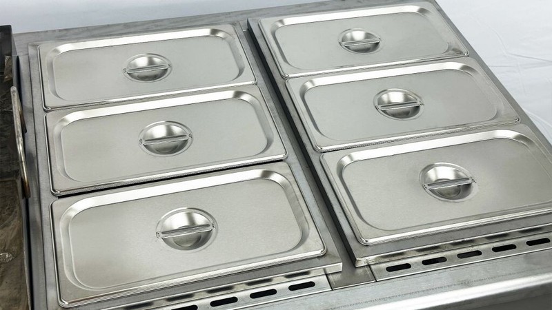 NEW 65" Taco Cart Griddle Warmer Fryer Stainless Steel Propane LP BBQ gallery