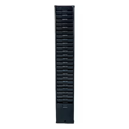 Amano 176B Time Card Rack, 4 X 31-1/8 X 5 In.