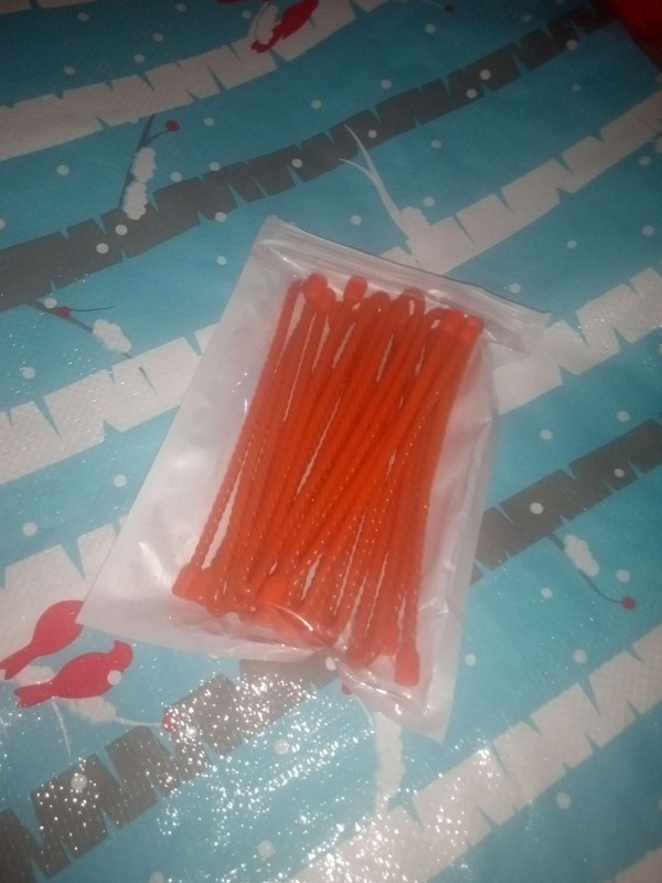 10 Silicone Gear Ties Reusable 5.5mm Dual Wire,(10) 18in Orange 23cb121812