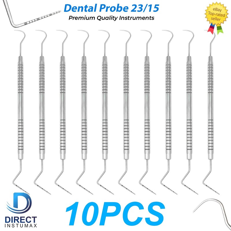 Professional Dental Perio Explorer 23 Stainless Steel Diagnostic Tool
