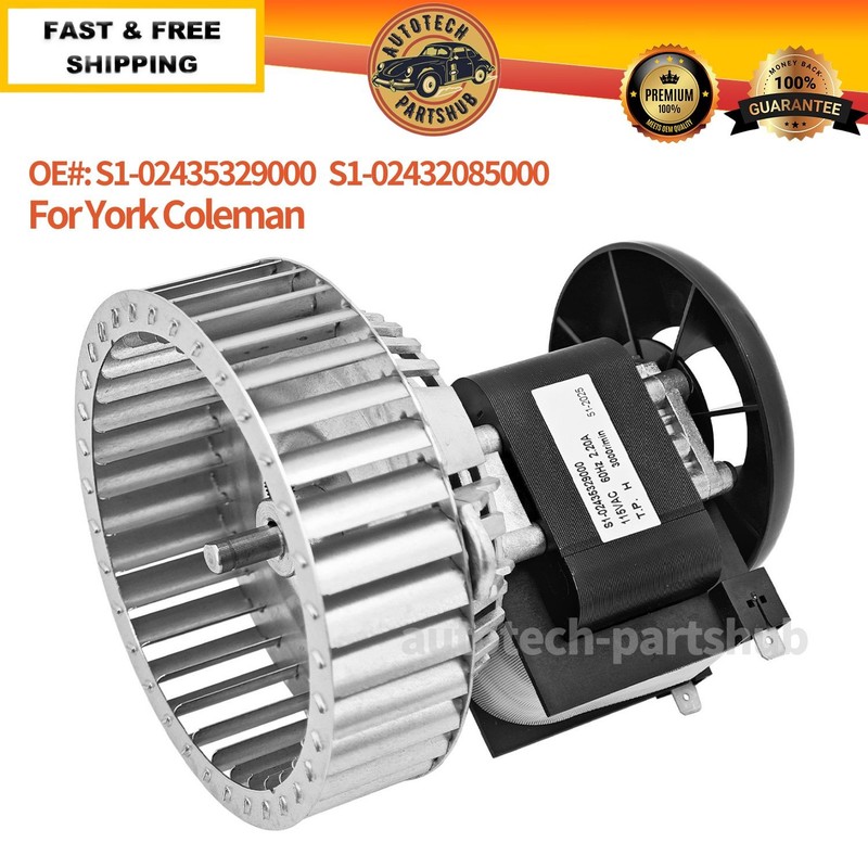 S1-02435329000 Furnace Draft Inducer Motor Replacement for York Coleman NEW