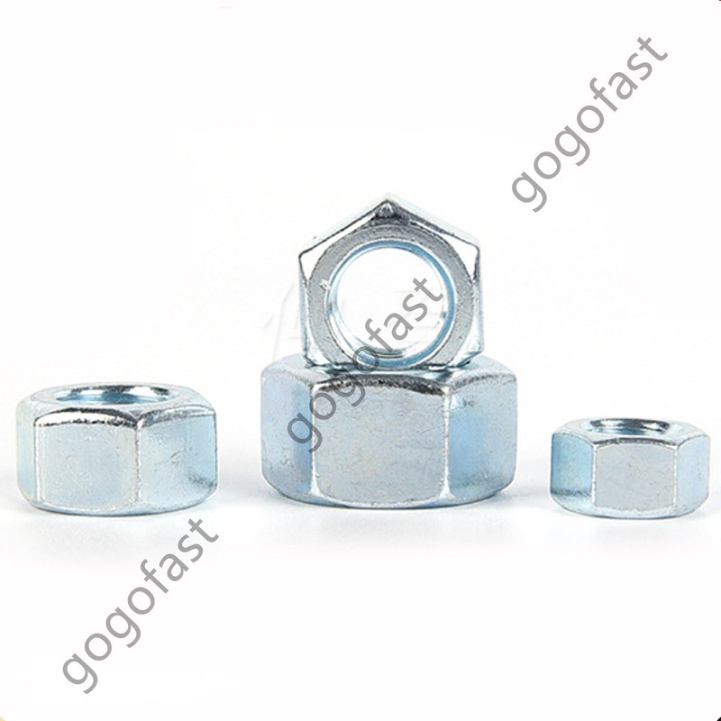 Galvanized Steel Hexagon Nuts M3 M4 M5 M6 M8 M10 M12 M16 M18 M20 M22-M36 gallery