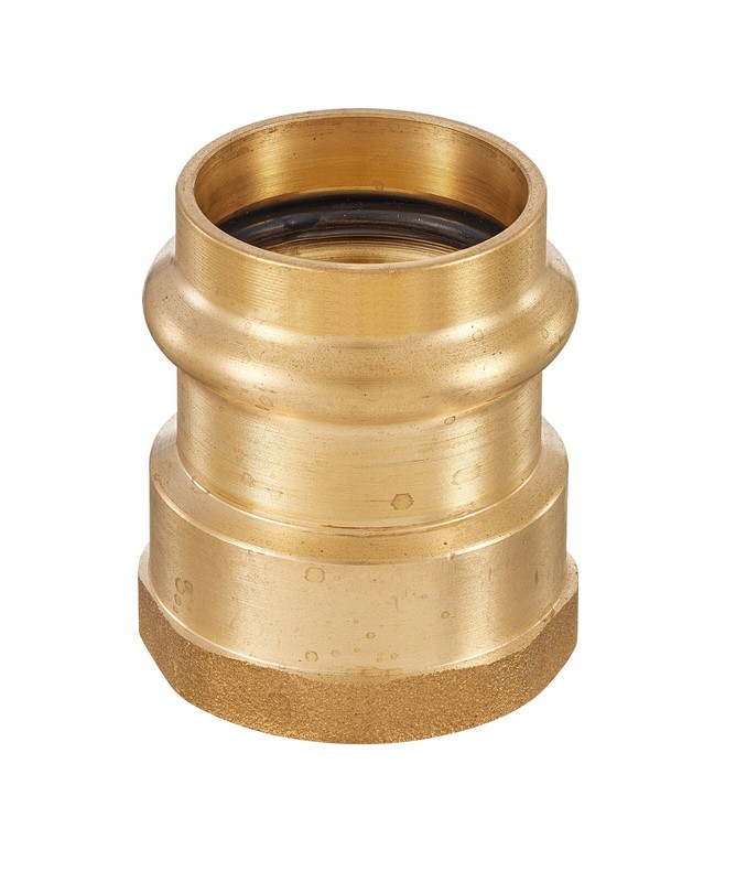 5 PCS EFIELD 3/4 "Press Fit X 3/4" Female NPT Brass Adapter,Full Port, Lead Free gallery
