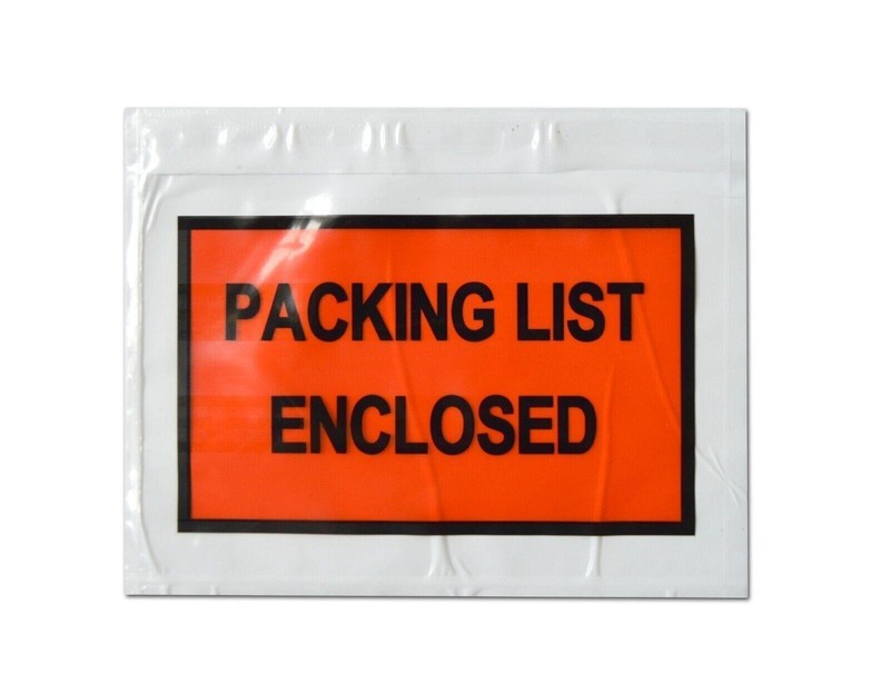 Packing List Pouches Shipping Label Panel/Full Face Enclosed Envelopes Adhesive gallery