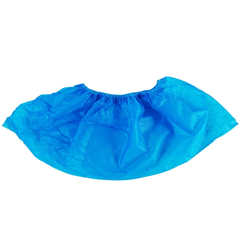 100pcs Disposable Non-woven Shoe Covers Indoors Office Blue Easy Shoe Covers gallery