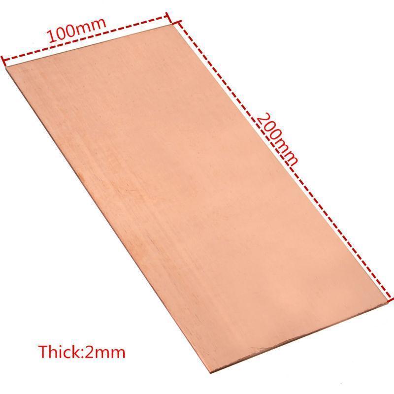 99.9% Pure Copper Metal Plate, Copper Skin, Copper Foil Thickness 0.1mm To 5mm gallery