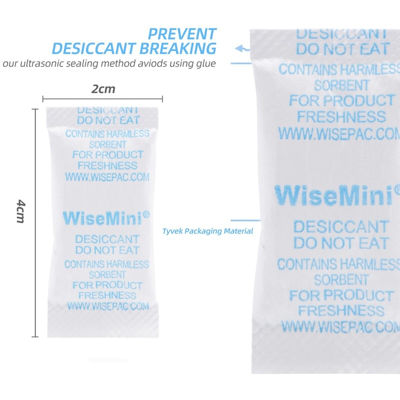 1 Gram 100 Silica Gel Packets, Tyvek Food Grade Dessicant Packs gallery
