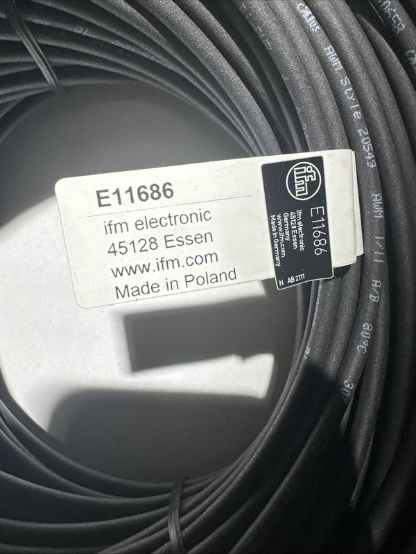 EFECTOR CABLE/100M/ PUR/4X0,34/BK-E11686 / CABLE100MPUR4X034BKE11686 (BRAND NEW) gallery