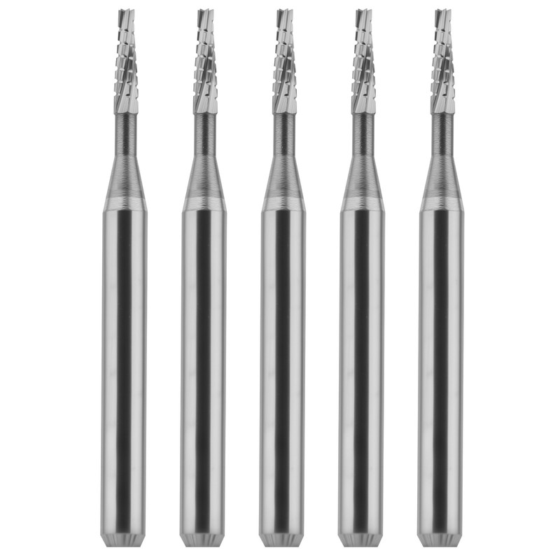 Dental Carbide Burs FG 699 Friction Grip Flat End Taper Cross Cut High Speed gallery
