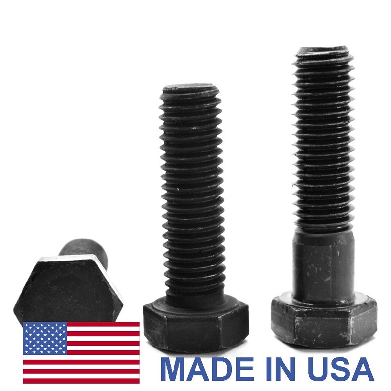 3/4″-10 x 3 1/4″ (PT) Coarse Grade 8 Hex Cap Screw (Bolt) – USA Black