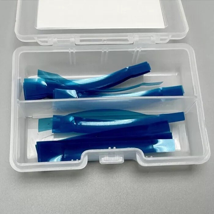 Dental Blue Strip M8 Contoured Anterior Matrix Restoration Matrices 0.05mm gallery