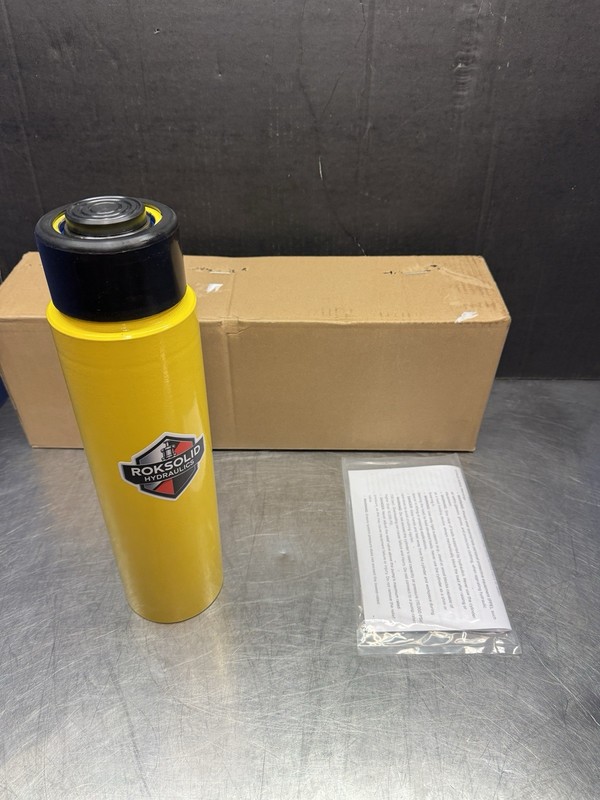 RokSolid 30-Ton Double-Acting Hydraulic Cylinder RS-RR308 Cloned Enerpac RR308