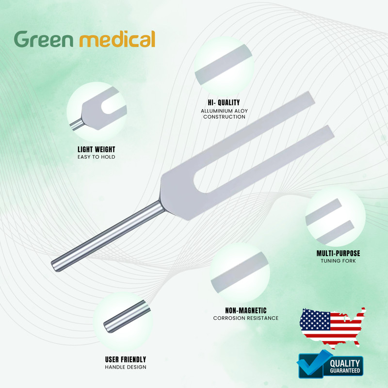 Tuning Fork Set of 7 For Healing Therapy Medical surgical diagnostic instruments gallery