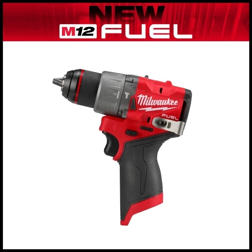 Milwaukee 3404-20 M12 FUEL Cordless 1/2 in. Hammer Drill/Driver – Tool Only
