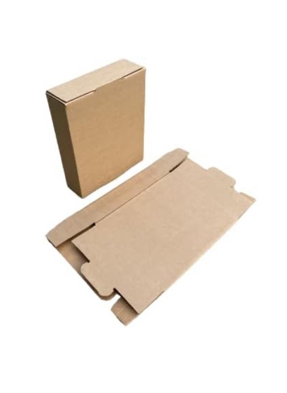 25 Pieces 9" x 6" x 3" Corrugated Security Mailer Shipping Box Boxes gallery