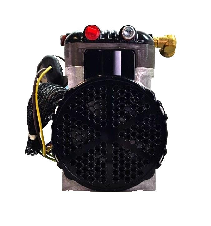 Gast 87R647 Oil Free Twin Cylinder Vacuum Pump 1/2HP 120/240V, 6.2A, Quiet, New! gallery