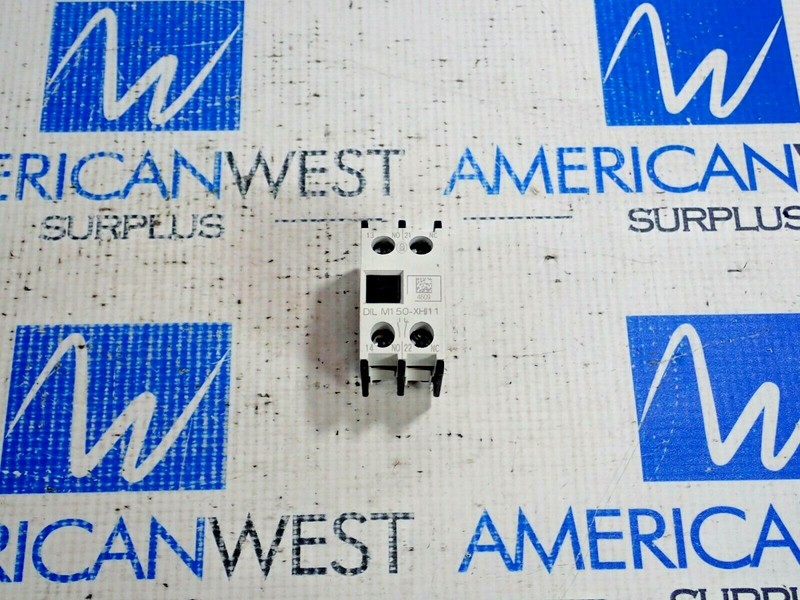 MOELLER DIL M150-XHI11 AUXILIARY CONTACT BLOCK 600VAC 250VDC gallery
